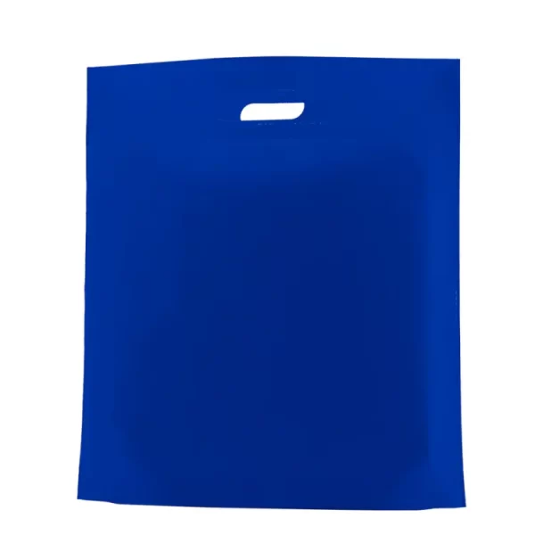 bolsa notex azul con asa troquelada