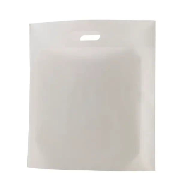 bolsa notex blanca con asa troquelada