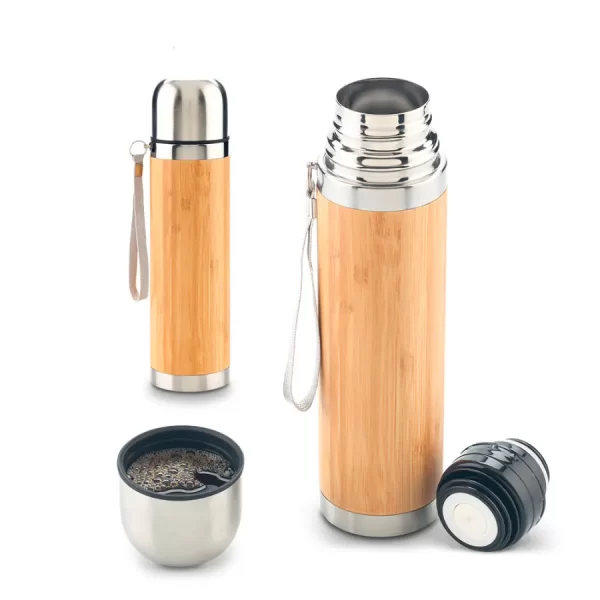 termo bambu ecologico 500 ml