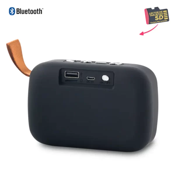 Mini Parlante Bronx Speaker con Radio y Bluetooth